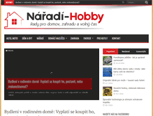 Tablet Screenshot of naradi-hobby.cz